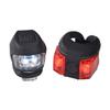My Pallas MP-LT05 Bicycle Safety LED Light, Front & Rear Set, 48 Hours of Continuous Light, for Cross Bikes, MTB, Folding Bicycles, etc view 1