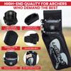 Legend XT420 Arrow Quiver - Quiver Arrow Holder, Archery Quiver with 3 Arrow Tube, Durable Nylon Hip Quivers with Multiple Pockets for Archery Accessories, Score Card & Tools - Right Handed, Black view 4