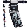 Legend XT420 Arrow Quiver - Quiver Arrow Holder, Archery Quiver with 3 Arrow Tube, Durable Nylon Hip Quivers with Multiple Pockets for Archery Accessories, Score Card & Tools - Right Handed, Grey view 1