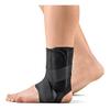 HIDROLIGHT - Ankle Brace - Compression Ankle Support for Sprained Ankle - Foot Brace Stabilizer for Women & Men, Adjustable Braces for Plantar Fasciitis Relief, Injury Recovery - Black, Large view 1