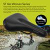 ERGON Women's ST Gel Saddle, Black, Medium/Large view 2