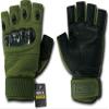 Rapdom Tactical T42-PL-OLV-09 Half Finger Knuckle Glove, 3XL, Olive view 2