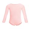 Agoky 2pcs Girls Long Sleeve Leotard with Pro Tight Skirt Ballet Dance Tutu Dress Outfit Pearl Pink 8-10 view 4
