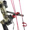 Aluminum Compound Bow Cable Slide Archery Bow String Splitter Roller Glide Replacement Bowstring Separator Arrow Pulley (Black) view 2