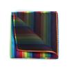 fortunatever Classical Mens Rainbow Pocket Square,12"12" view 2