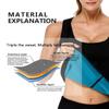 DoLoveY Women Neoprene Sauna Vest Waist Trainer Hot Sweat Slim Corset Body Shaper with Zipper Workout Tank Top view 2
