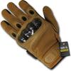 Rapdom Tactical T41-PL-COY-09 Carbon Fiber Hard Knucle Glove, Coy, 3XL, Coyote view 1