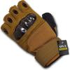Rapdom Tactical T42-PL-COY-09 Half Finger Knuckle Glove, 3XL, Coyote view 1