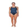 ARENA Water Light Drop Back MaxLife One Piece Swimsuit, Navy - Royal, 22 view 1