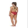 ARENA One Piece Swimsuit Women Athletic Apparel - Open Back Swimming & Training Suit - Challenge Back, Red, 24 view 3