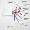 L-faster 24V 36V250W Brush Motor with Controller and Accelerator Handle Bicycle Throttle with Indicator and Key Switch (36Vwithout Foot Bracket) view 4