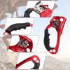 WILDKEN Climbing Hand Ascender Outdoor Mountaineering Tree Arborist Climbing Rappelling Equip Hand Ascender for 8-13MM Rope Left Right Hand Ascender view 4