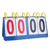 Scoreboard, 4-Digit Tabletop Score Flipper for Sport Game Volleyball Basketball Table Tennis Set Score Equipment view 1