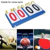 Scoreboard, 4-Digit Tabletop Score Flipper for Sport Game Volleyball Basketball Table Tennis Set Score Equipment view 4