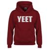 Indica Plateau YEET! Large Red Youth Unisex Hoodie view 1