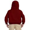 Indica Plateau YEET! Large Red Youth Unisex Hoodie view 2