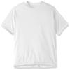 UltraClubs Women's Big Boys' Cool & Dry Sport Performance Interlock Tee, White, Small view 1