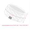 C.C Winter Fuzzy Fleece Lined Thick Knitted Headband Headwrap Earwarmer (HW-20) (Violet) view 4