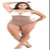 ANN SLIM Women Bodysuit Strapless Thong Body Shaper Fajas Colombianas Moldeadoras TJ02L8 (Cocoa, XLarge) view 1