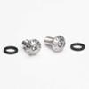 CZ 75 Compact Grips Scroll CZ 75 Compact Grips Nickel CZ Grip Screws view 2
