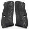 CZ 75 Compact Grips Scroll CZ 75 Compact Grips Black CZ Grip Screws view 1