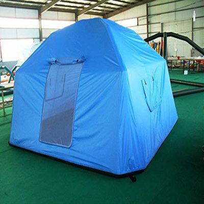 AIR Tight Waterproof Inflatable Family Camping Recreation Tent W/Pump (14x14x8ft.)