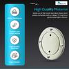 MARINE CITY 3-Inch Inspection Deck Plate with Rubber O-Ring, 316 Stainless Steel  Durable, Watertight, and Easy Installation for Boats & Yachts view 3