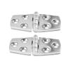 MARINE CITY 304 Grade Stainless Steel Strong and Durable Heavy Duty Corrosion Resistant Door Hinges for Boats, Yachts, Doors, Motor Boxes, RVs (1-1/2  3") view 1
