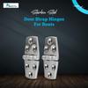 MARINE CITY 304 Grade Stainless Steel Strong and Durable Heavy Duty Corrosion Resistant Door Hinges for Boats, Yachts, Doors, Motor Boxes, RVs (1-1/2  3") view 2