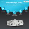 MARINE CITY 304 Grade Stainless Steel Strong and Durable Heavy Duty Corrosion Resistant Door Hinges for Boats, Yachts, Doors, Motor Boxes, RVs (1-1/2  3") view 4