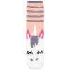 BambooMN Women's Super Soft Warm Microfiber Fuzzy Cozy Unicorn Socks, 3 Pairs Asst C view 2
