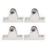 MARINE CITY Bimini Top Deck Hinges with Removable Pin, 316-Grade Stainless Steel, Boat Bimini High Fitting Hardware Side Mount, Corrosion-Resistant, for Marines, Boats, Yachts (4 Pack) view 1