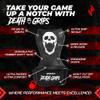 JerkFit Death Grips, Lifting Straps for Deadlifts, Pull Ups, and Heavy Shrugs, with Padded Support, Palm Protection & Increased Grip for Heavy Pull Lifts (Medium) view 2
