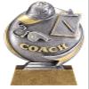Express Medals 5 Inch Motion Xtreme Coach Trophy Award with Engraved Personalized Plate 5-Pack view 1