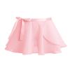 ACSUSS Kids Girls Team Basic Ballet Tutu Dress Dancewear Cotton Long Sleeve Leotard with Chiffon Wrap Skirt Pearl Pink 12-14 view 3