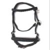 bitless bridle horse tack side pull hackamore Black headstall view 1