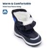 Apakowa New Kid's Boys Winter Snow Boots (Toddler/Little Kid) (5 M US Toddler, Blue2) view 3