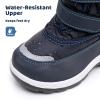 Apakowa New Kid's Boys Winter Snow Boots (Toddler/Little Kid) (5 M US Toddler, Blue2) view 4