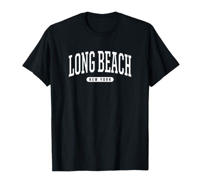 Long Beach New York T Shirt Long Beach TShirt Tee Gifts NY U T-Shirt
