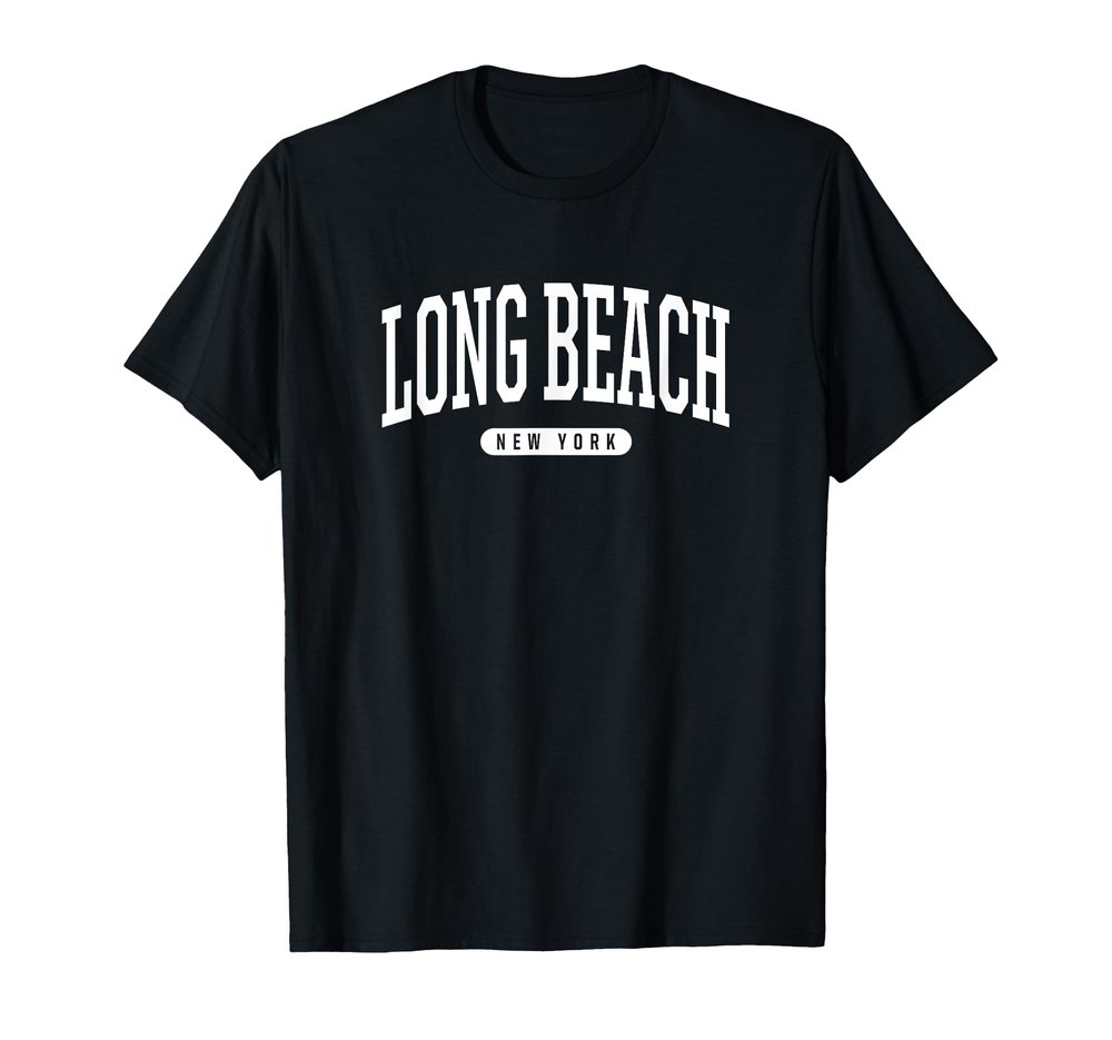 Long Beach New York T Shirt Long Beach TShirt Tee Gifts NY U T-Shirt