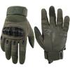 WTACTFUL Touchscreen Motorcycle Tactical Gloves for Men for Airsoft Paintball Cycling Motorbike MTB Bike ATV Hunting Hiking Riding Work Outdoor Sport Work Gloves Green Small view 1