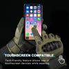 WTACTFUL Touchscreen Motorcycle Tactical Gloves for Men for Airsoft Paintball Cycling Motorbike MTB Bike ATV Hunting Hiking Riding Work Outdoor Sport Work Gloves Green Small view 3