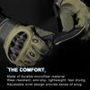 WTACTFUL Touchscreen Motorcycle Tactical Gloves for Men for Airsoft Paintball Cycling Motorbike MTB Bike ATV Hunting Hiking Riding Work Outdoor Sport Work Gloves Green Small view 4