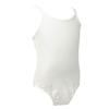 Agoky Girl's Basic Crisscross Back Gymnastic Dance Clothing Cotton Cami Ballet Performance Dancewear Sports Leotard Unitard White 8-10 Years view 2
