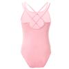 Agoky Girl's Basic Crisscross Back Gymnastic Dance Clothing Cotton Cami Ballet Performance Dancewear Sports Leotard Unitard Pink 3-4 Years view 3