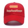 Baseball Cap Custom Personalized Text Dad Hats for Men & Women Trucker Adjustable Snapback Baseball Hat Red view 1