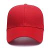 Baseball Cap Custom Personalized Text Dad Hats for Men & Women Trucker Adjustable Snapback Baseball Hat Red view 2
