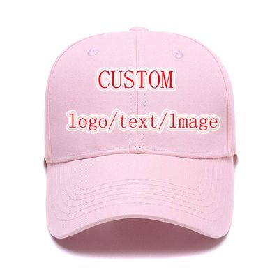 Baseball Cap Custom Personalized Text Dad Hats for Men & Women Trucker Adjustable Snapback Baseball Hat Pink