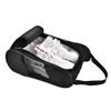Golf Shoe Bag, Travel Shoe Bag Organizer for Men Women, Breathable Nylon with Zipper, Sport Shoes Bag for Sport Golf Tennis etc (Black) view 1