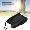 Golf Shoe Bag, Travel Shoe Bag Organizer for Men Women, Breathable Nylon with Zipper, Sport Shoes Bag for Sport Golf Tennis etc (Black) view 4